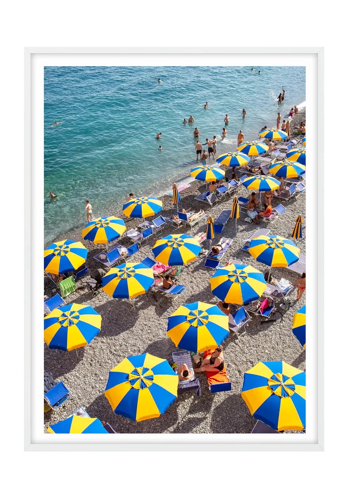 Blue and Yellow Serenade, Amalfi