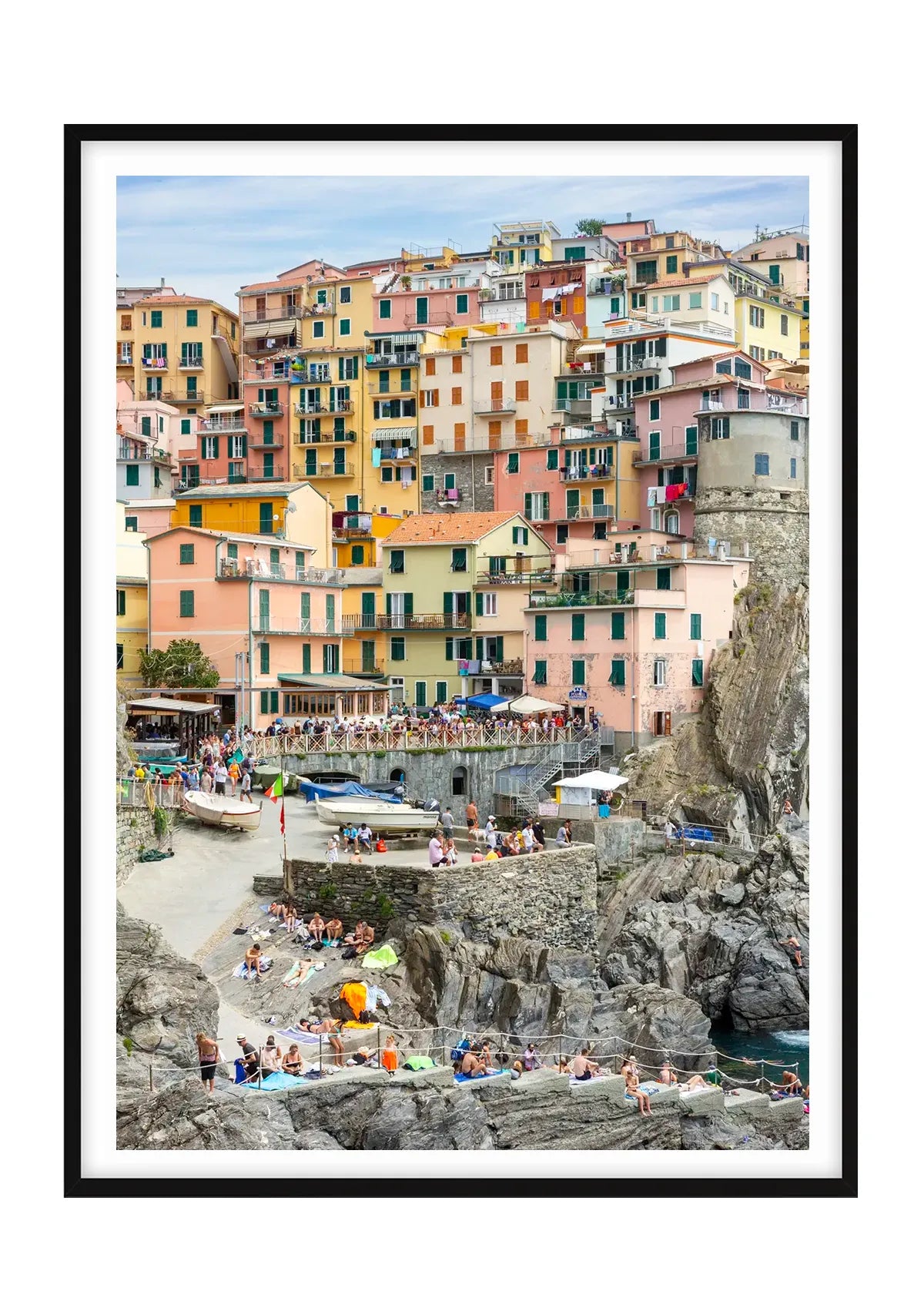 Coastal Colours of Manarola, Cinque Terre