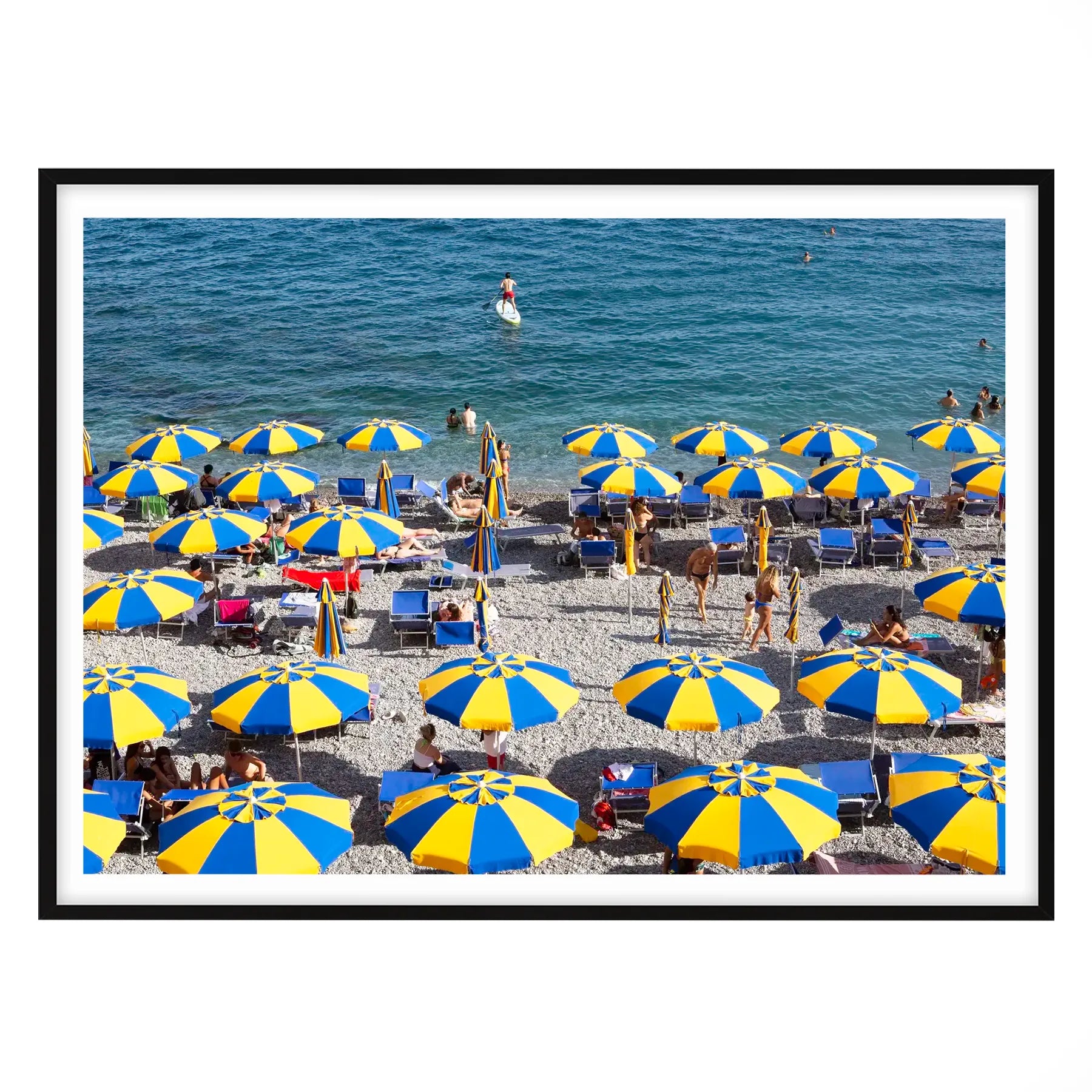 Lemon and Azure Rows, Amalfi