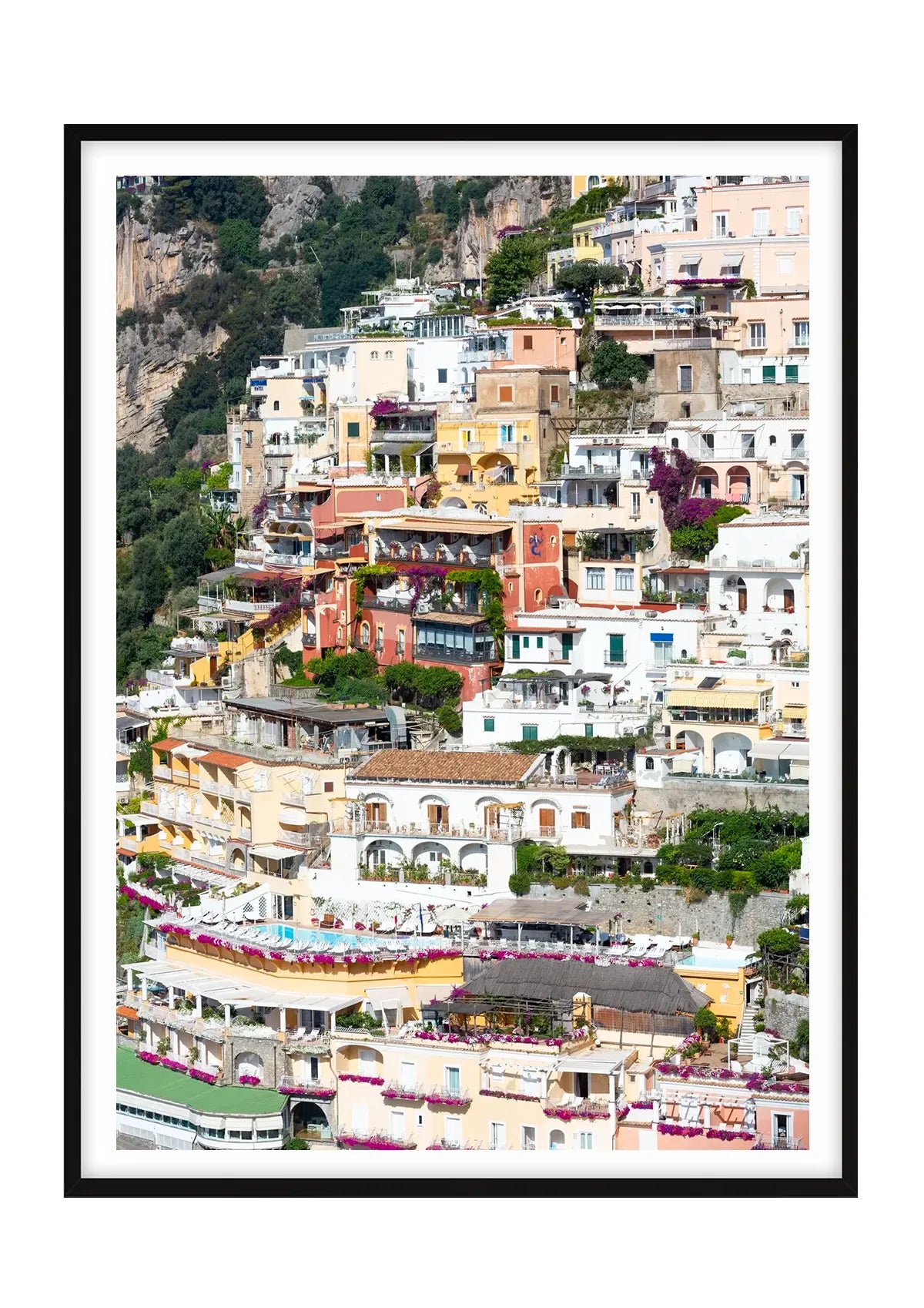 Pastel Cascades, Positano