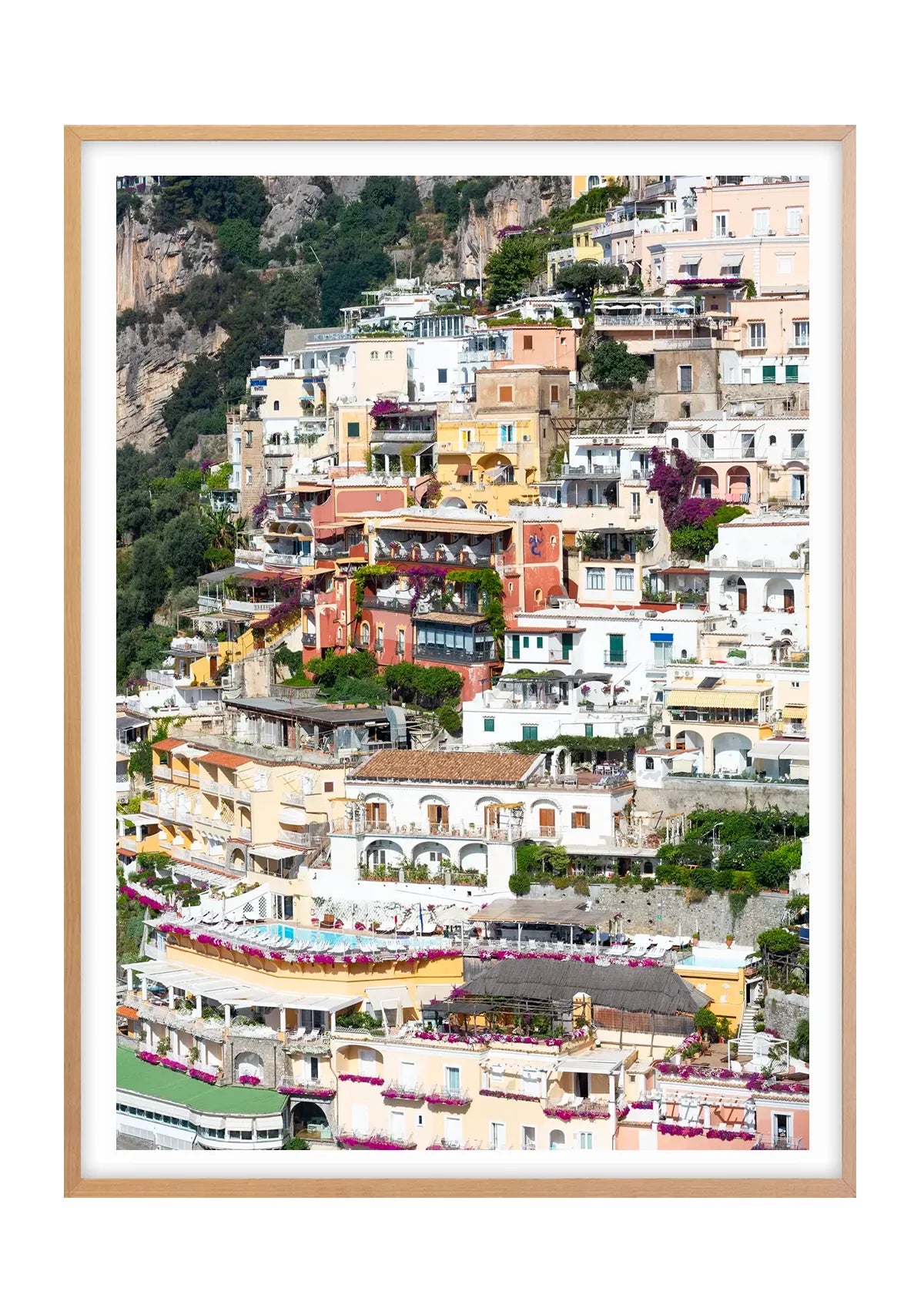Pastel Cascades, Positano