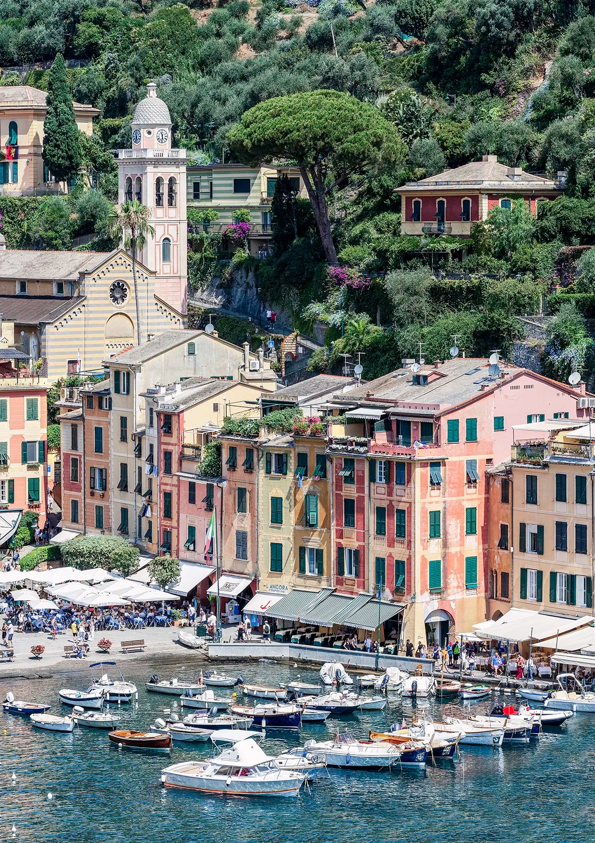 Pearl of the World, Portofino - Nostalgic Edit - Wall Art Print