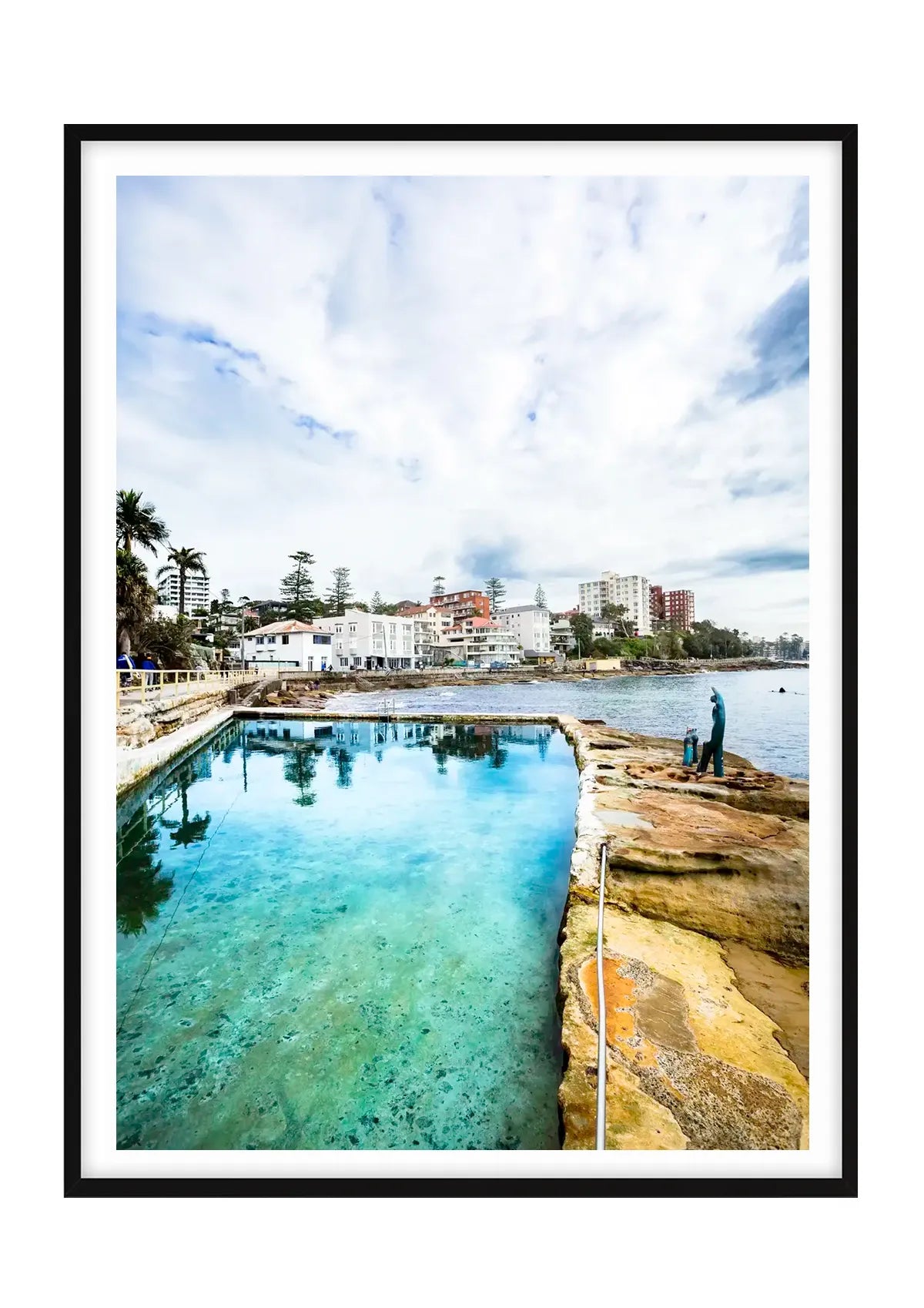 Reflections in Fairy Bower Sea Pool, Manly