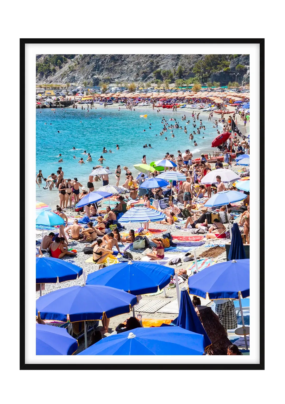 Sea and Stripes, Monterosso, Cinque Terre