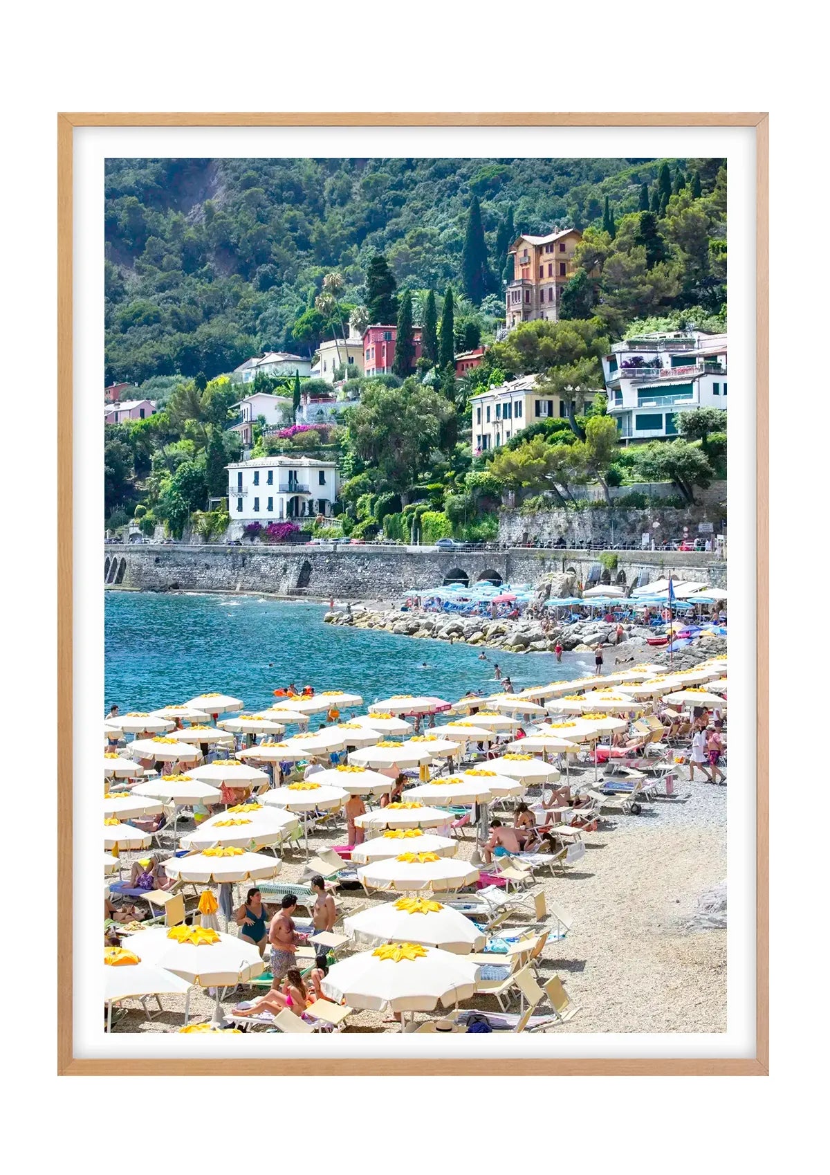 Sunbeds and Villa Views, Santa Margherita