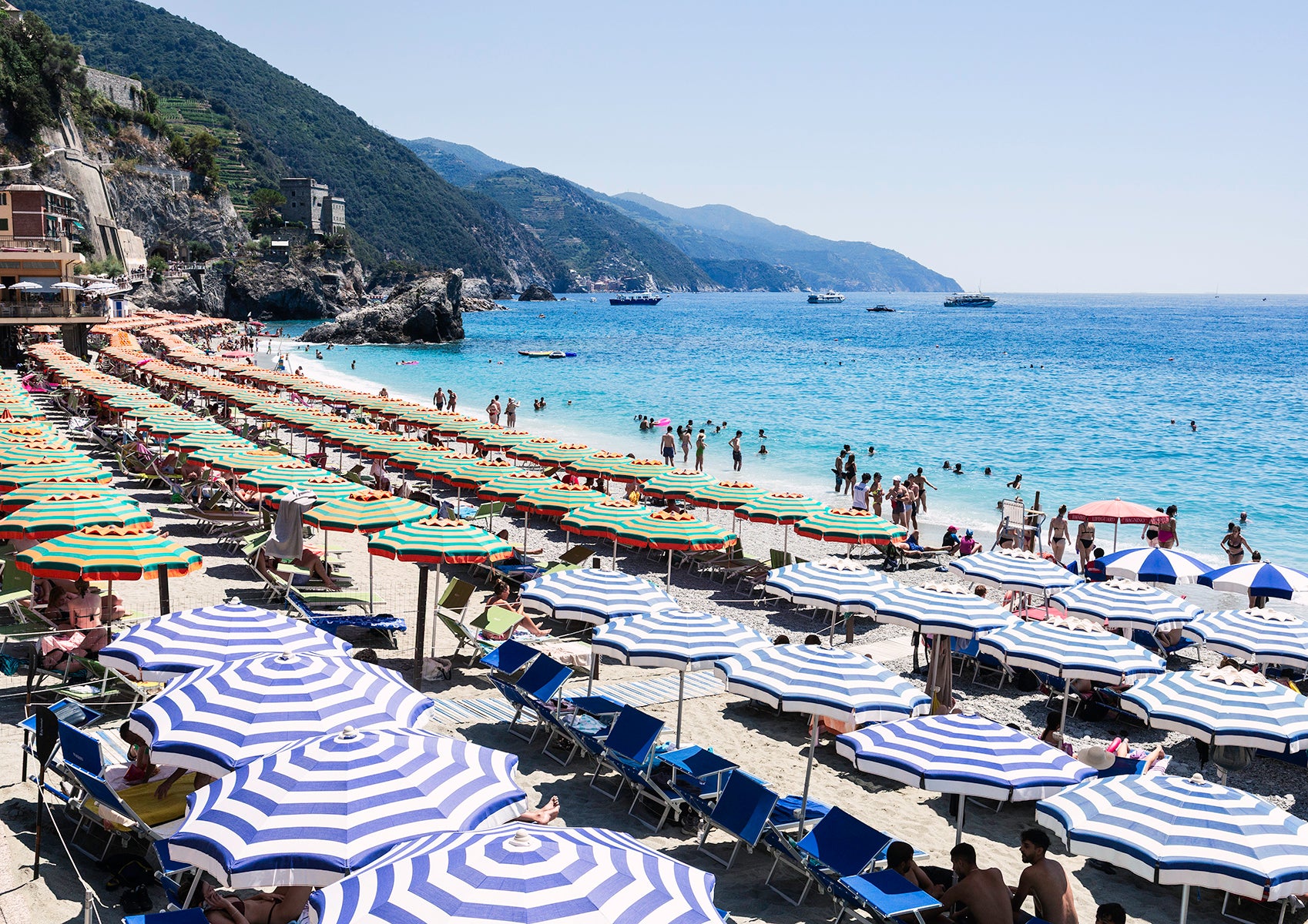 The Colourful Coast, Cinque Terre - Nostalgic Edit - Wall Art Print