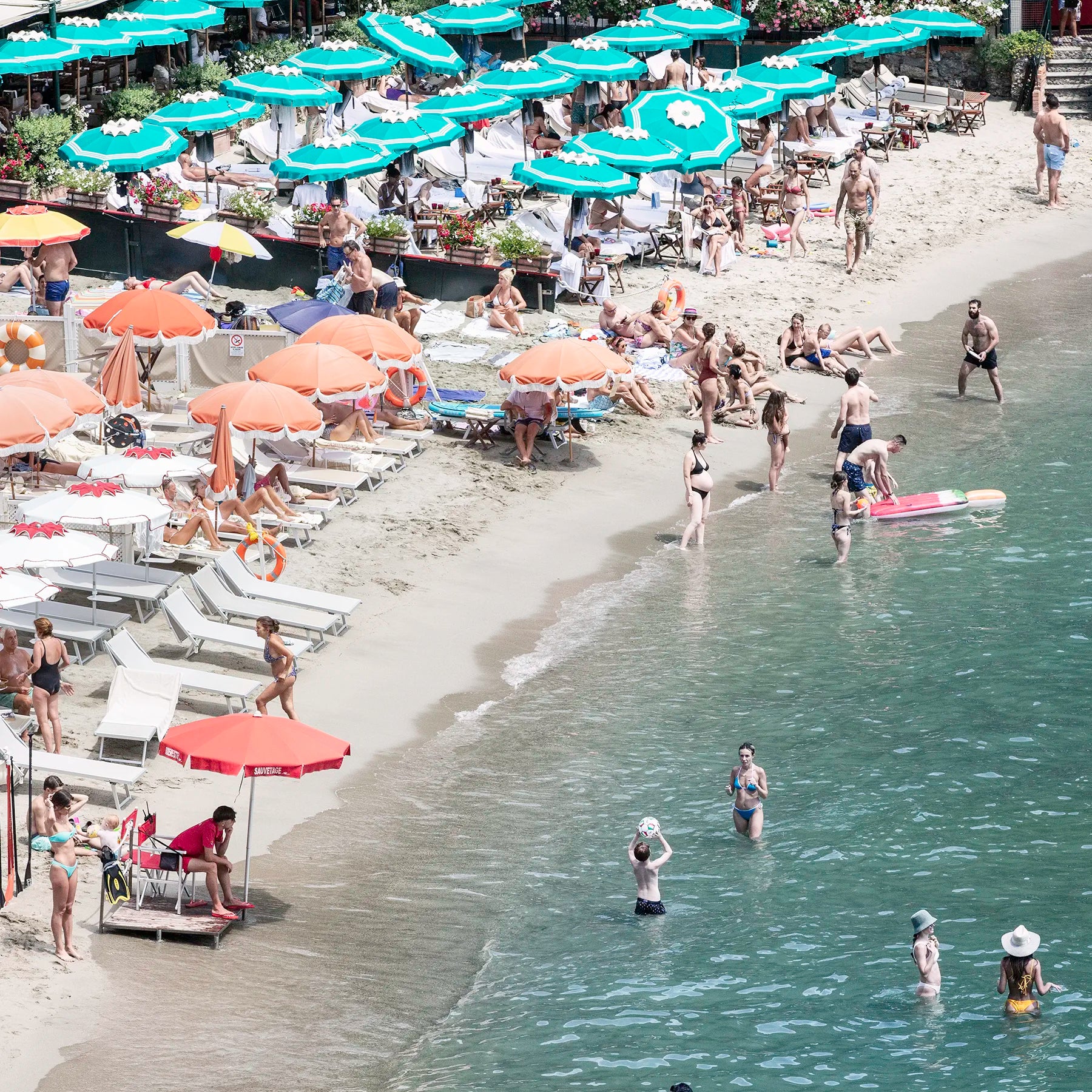 The Hidden Emerald of Portofino Coast, Paraggi, Portofino - Nostalgic Edit - Wall Art Print