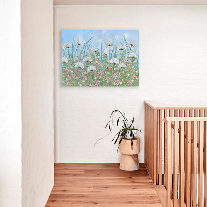 A Field of Whimsy - Nancy Louise Original Painting