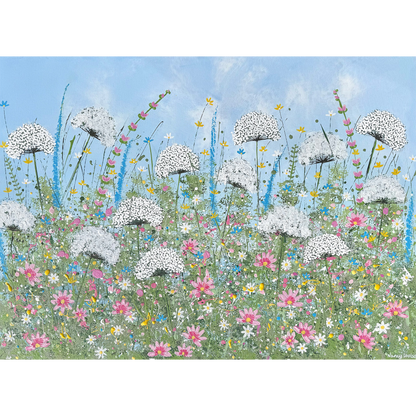 A Field of Whimsy - Nancy Louise Original Painting