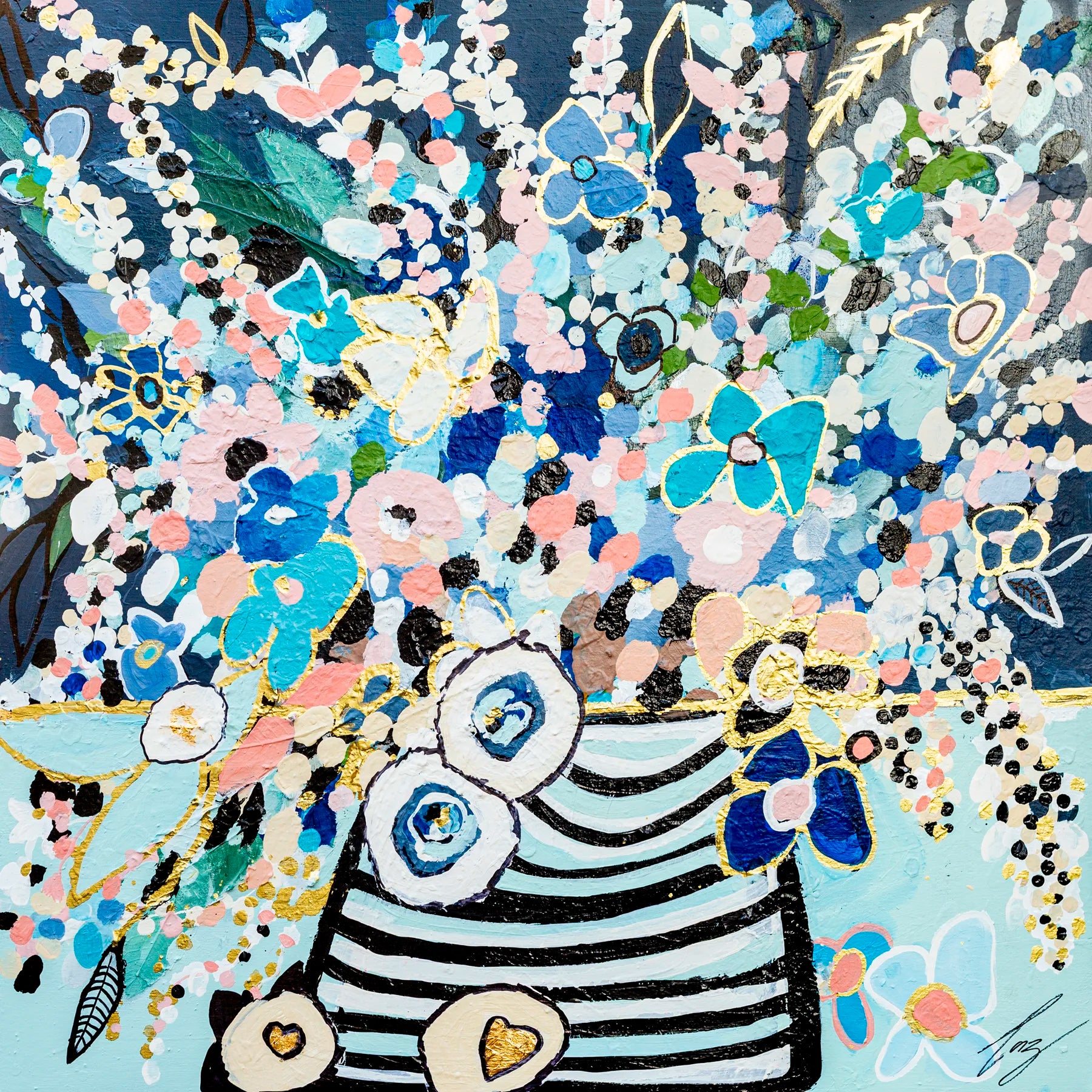Botanical Blue