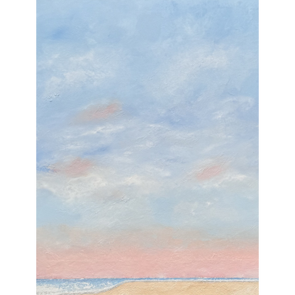 Blush Horizon - Nancy Louise Original Painting