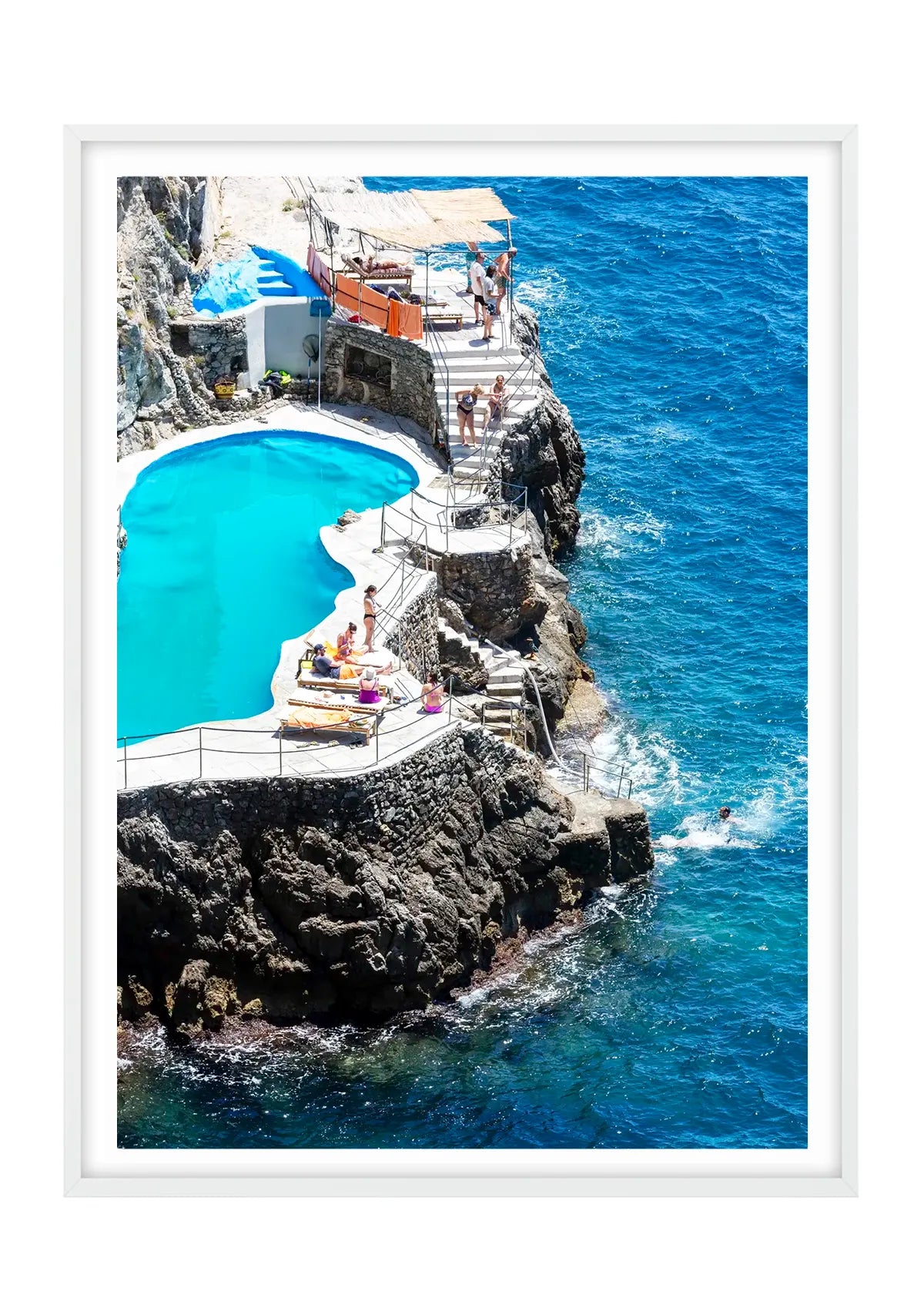 Afternoon Swim, Amalfi Coast