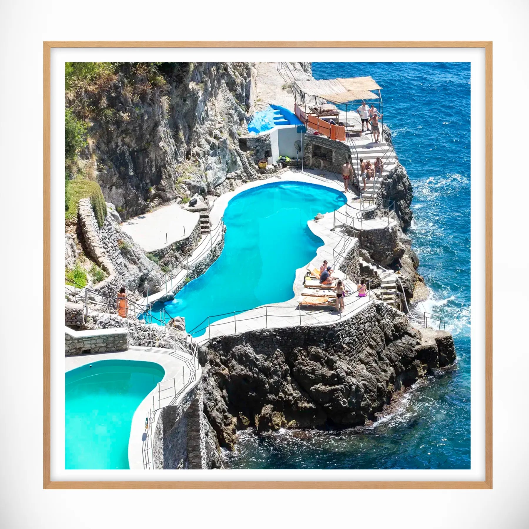 Amalfi Coastal Pair, Amalfi Coast - Square