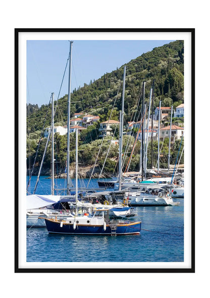 Anchored for the Night, Kioni, Ithaca, Greece