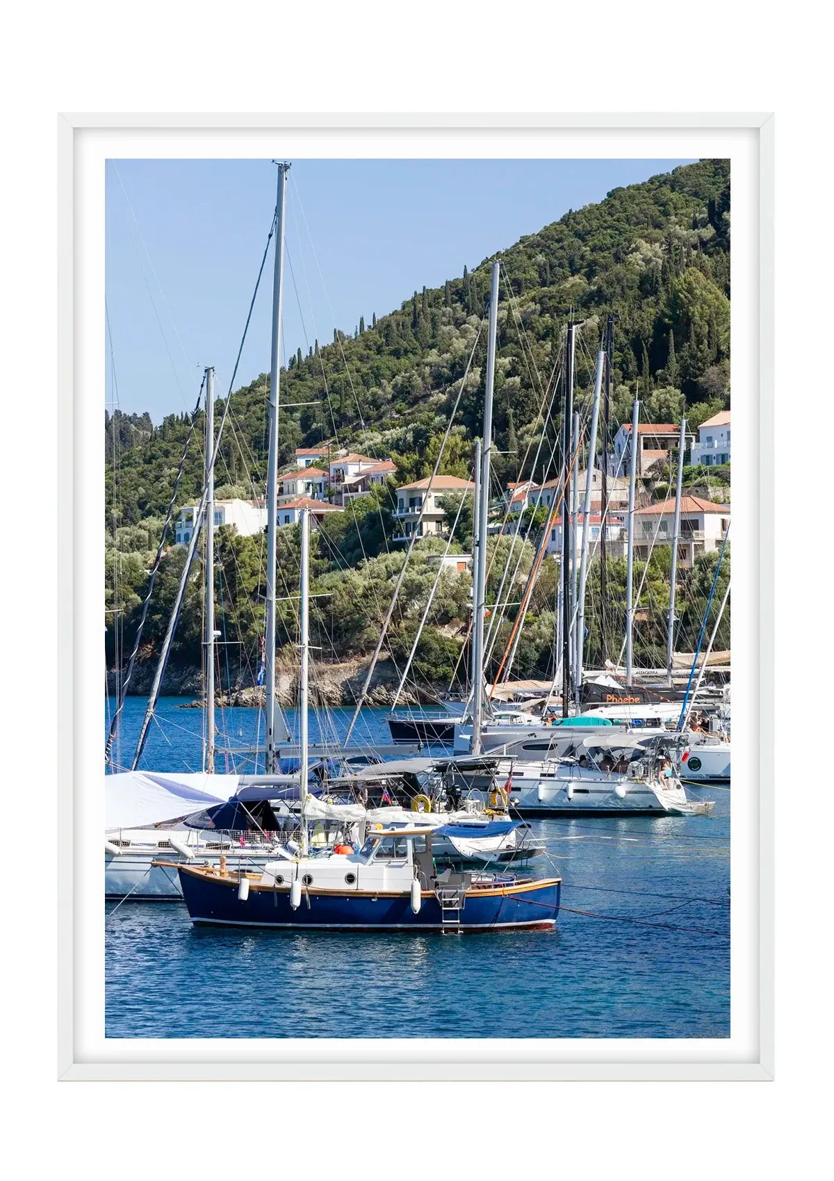 Anchored for the Night, Kioni, Ithaca, Greece
