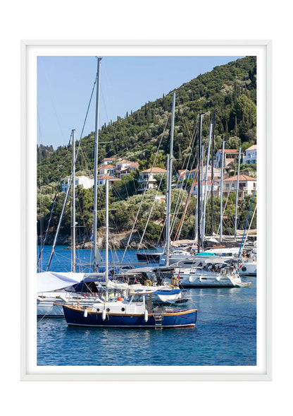 Anchored for the Night, Kioni, Ithaca, Greece