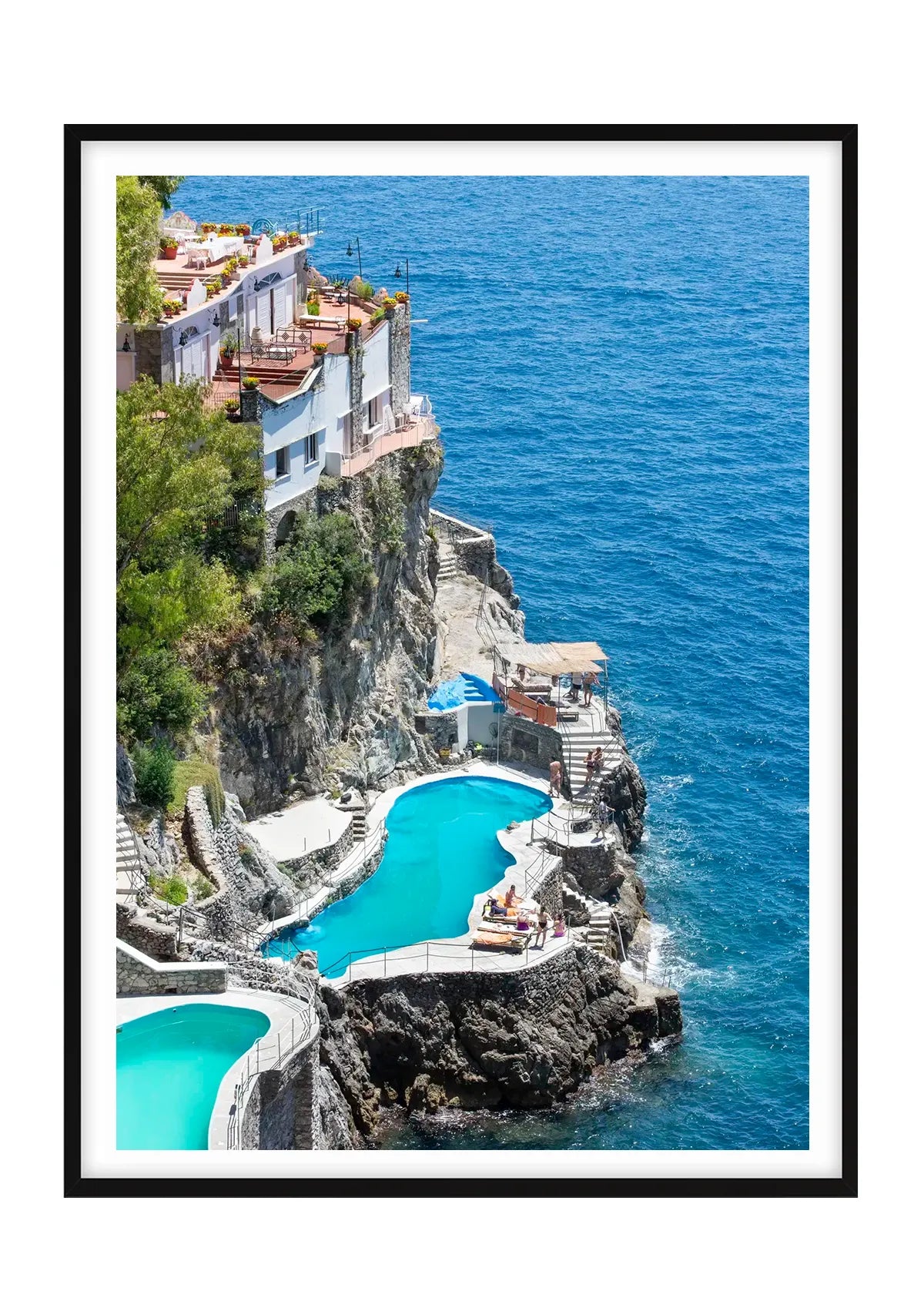 Azure Rock Pools, Amalfi Coast