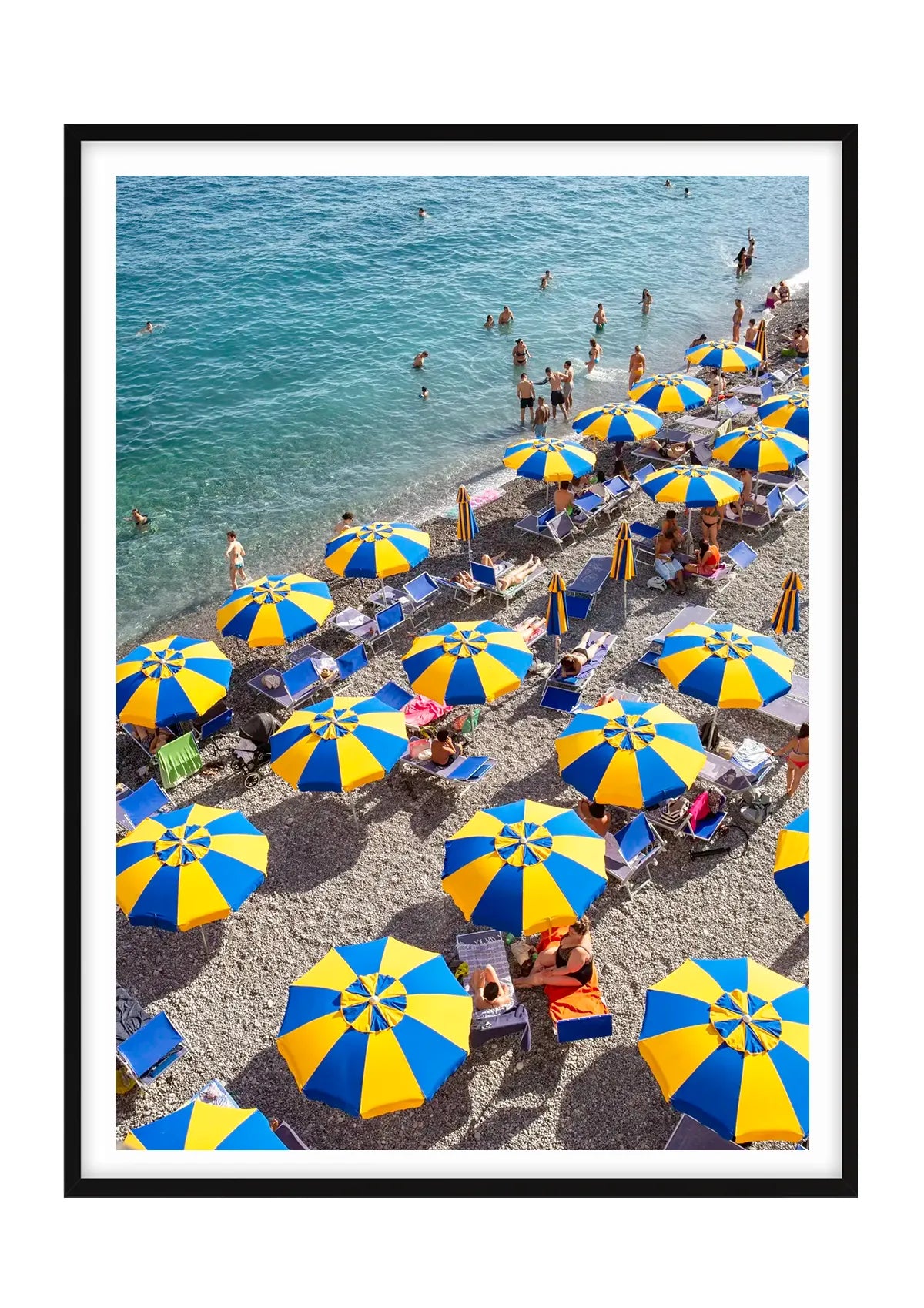 Blue and Yellow Serenade, Amalfi