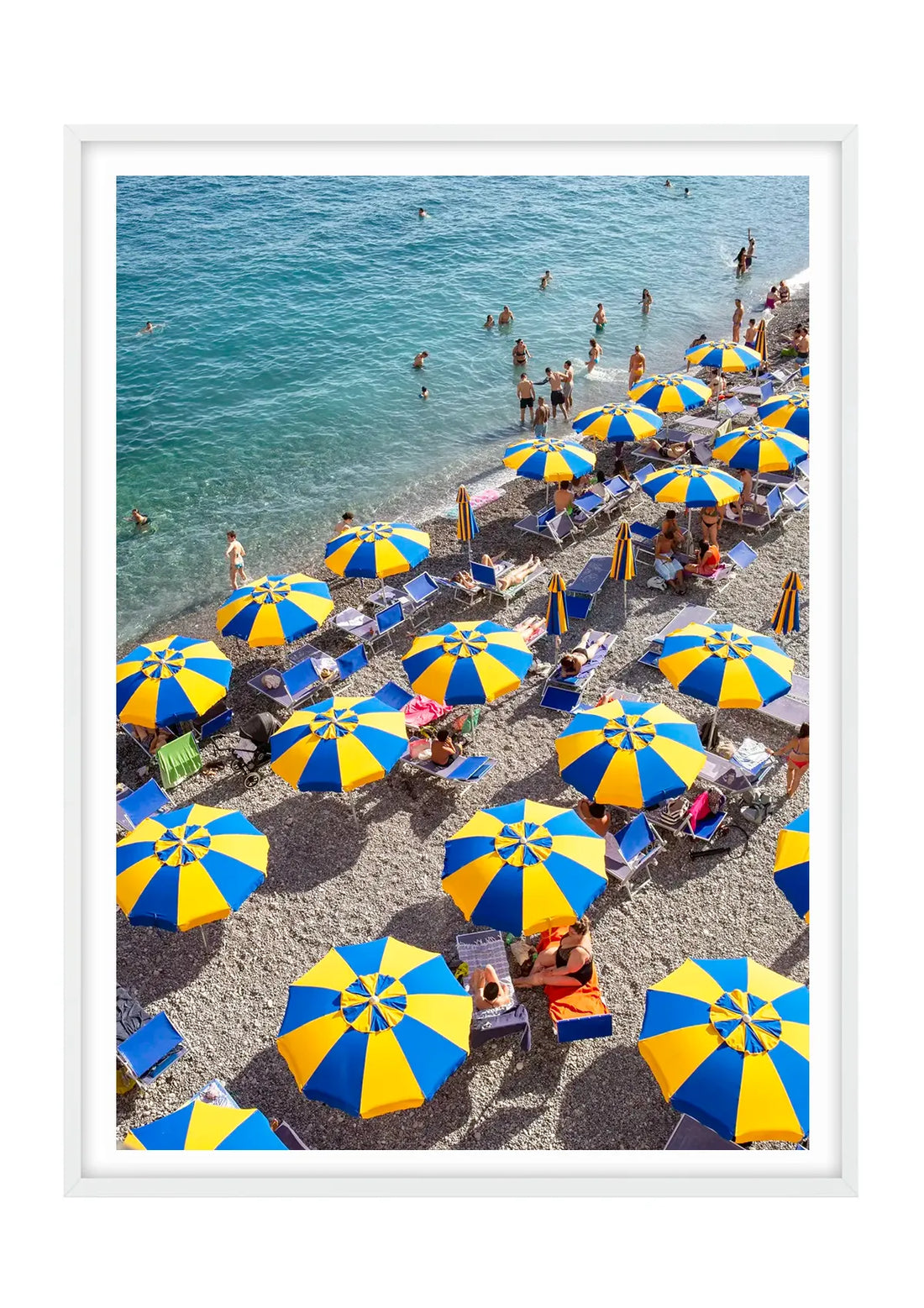 Blue and Yellow Serenade, Amalfi