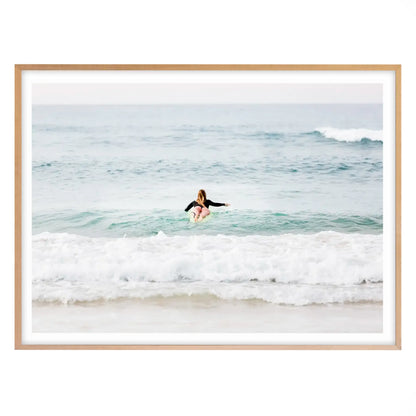 Chasing Waves, Manly Beach - Colour