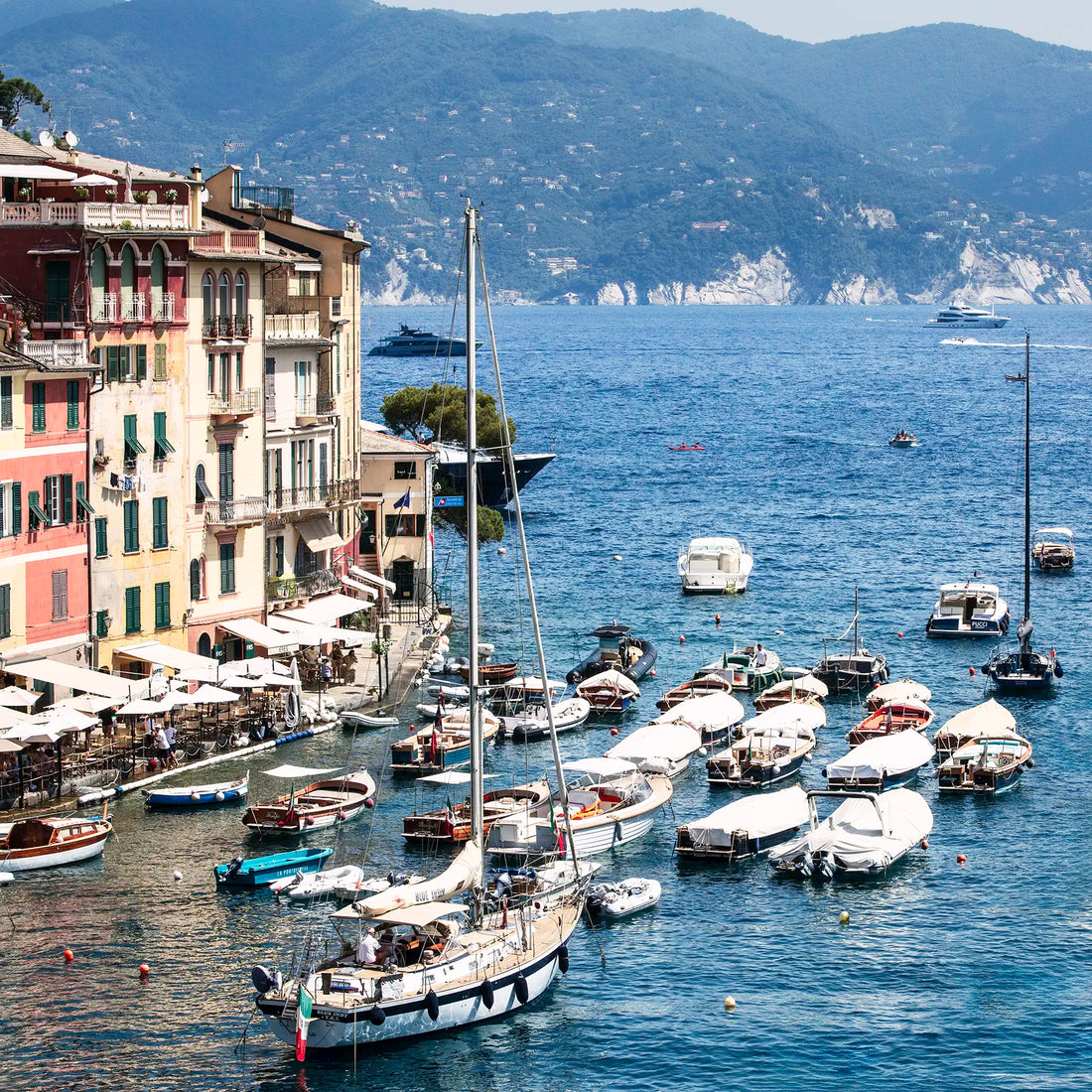 Dolce Vita Charm, Portofino - Nostalgic Edit - Wall Art Print