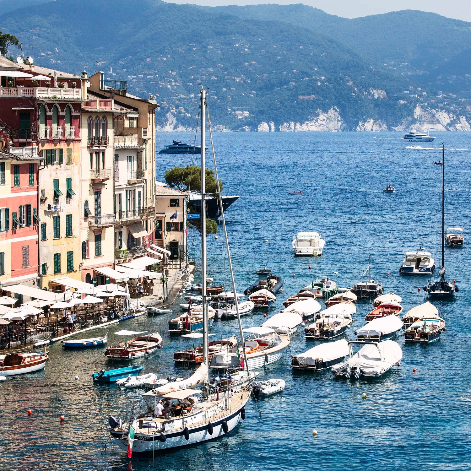 Dolce Vita Charm, Portofino - Nostalgic Edit - Wall Art Print