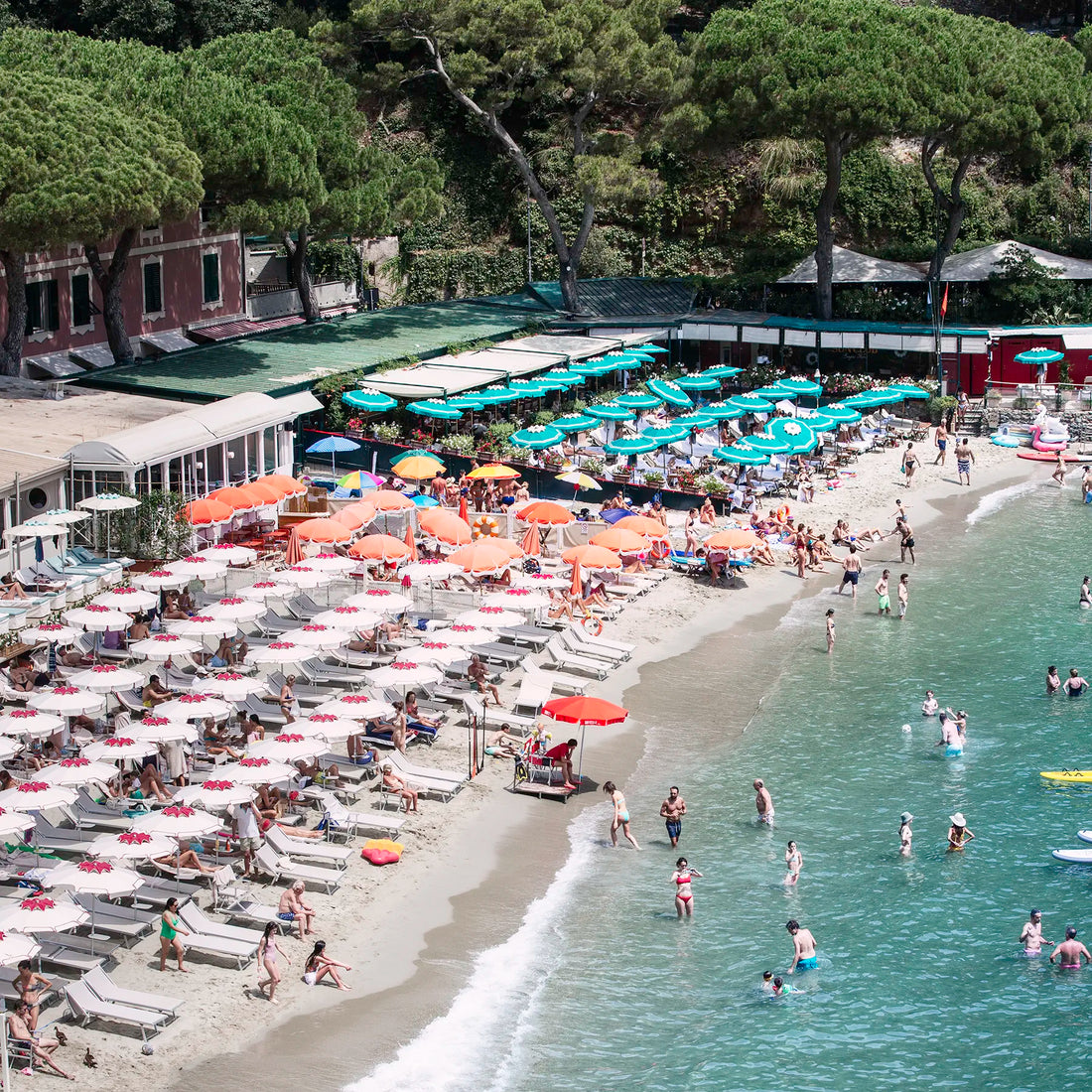 Paraggi Paradise, Portofino - Nostalgic Edit - Wall Art Print