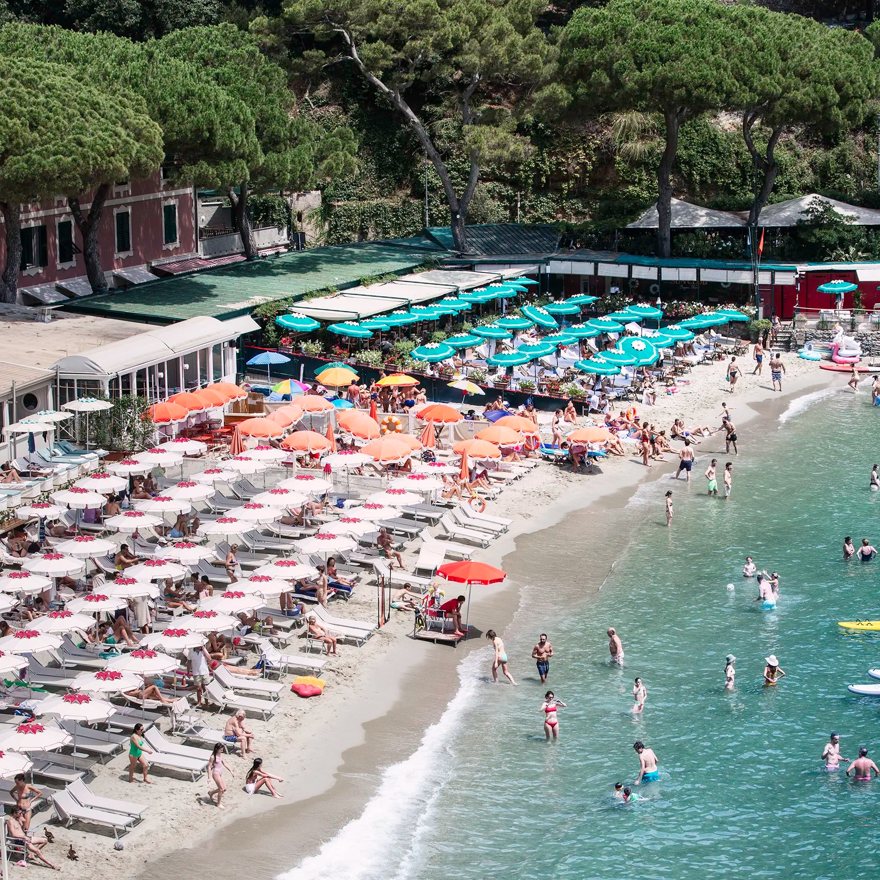 Paraggi Paradise, Portofino - Nostalgic Edit - Wall Art Print