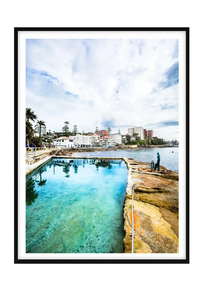 Reflections in Fairy Bower Sea Pool, Manly