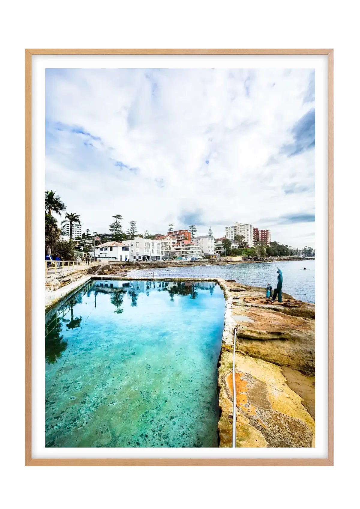 Reflections in Fairy Bower Sea Pool, Manly