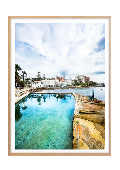 Reflections in Fairy Bower Sea Pool, Manly