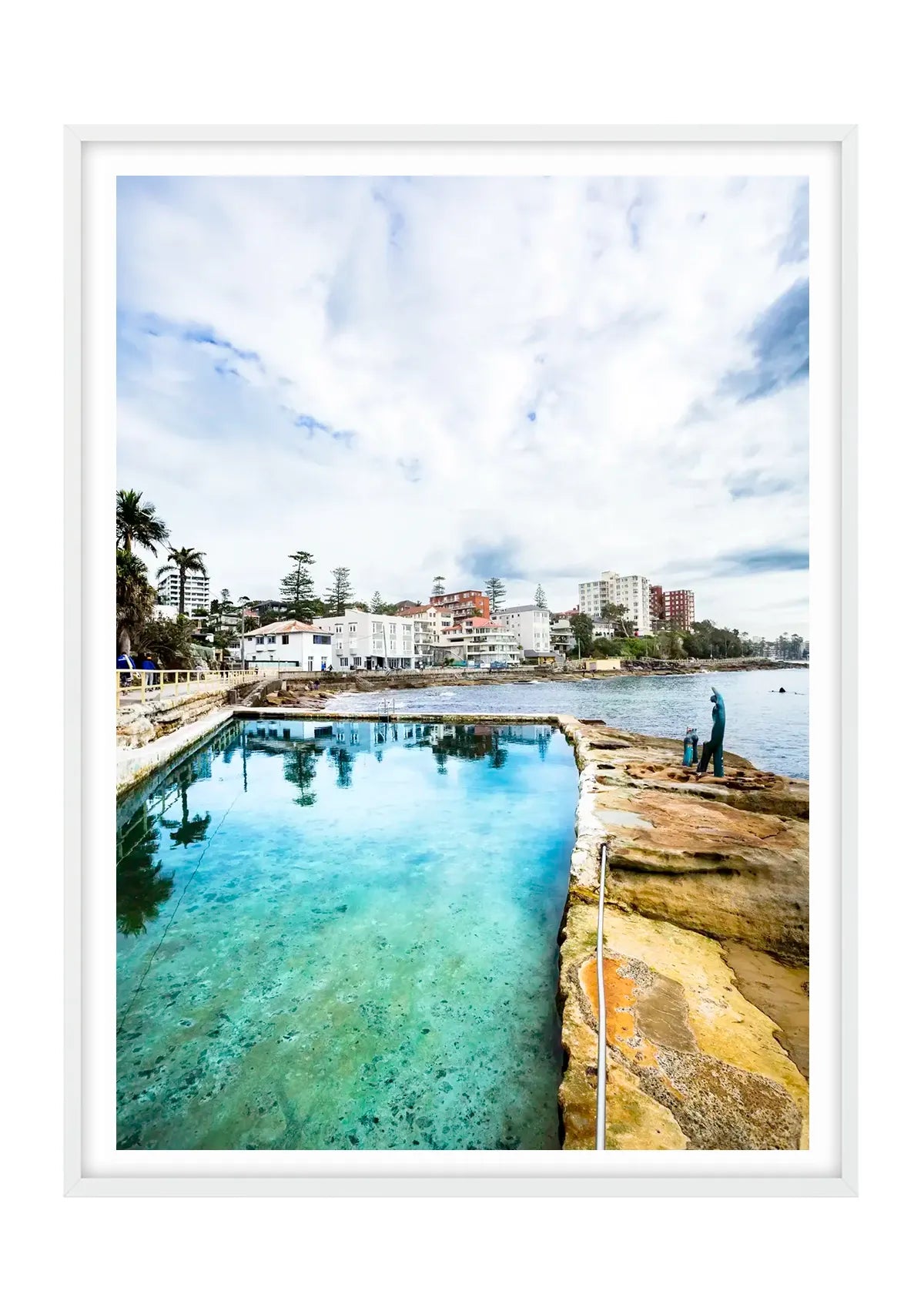 Reflections in Fairy Bower Sea Pool, Manly