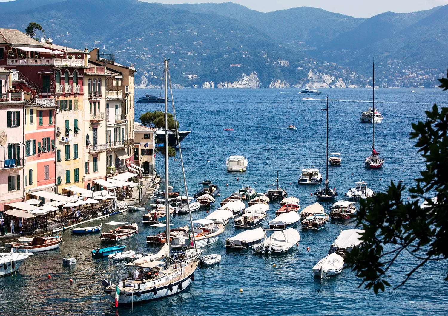 Riviera Splendour, Portofino - Nostalgic Edit - Wall Art Print