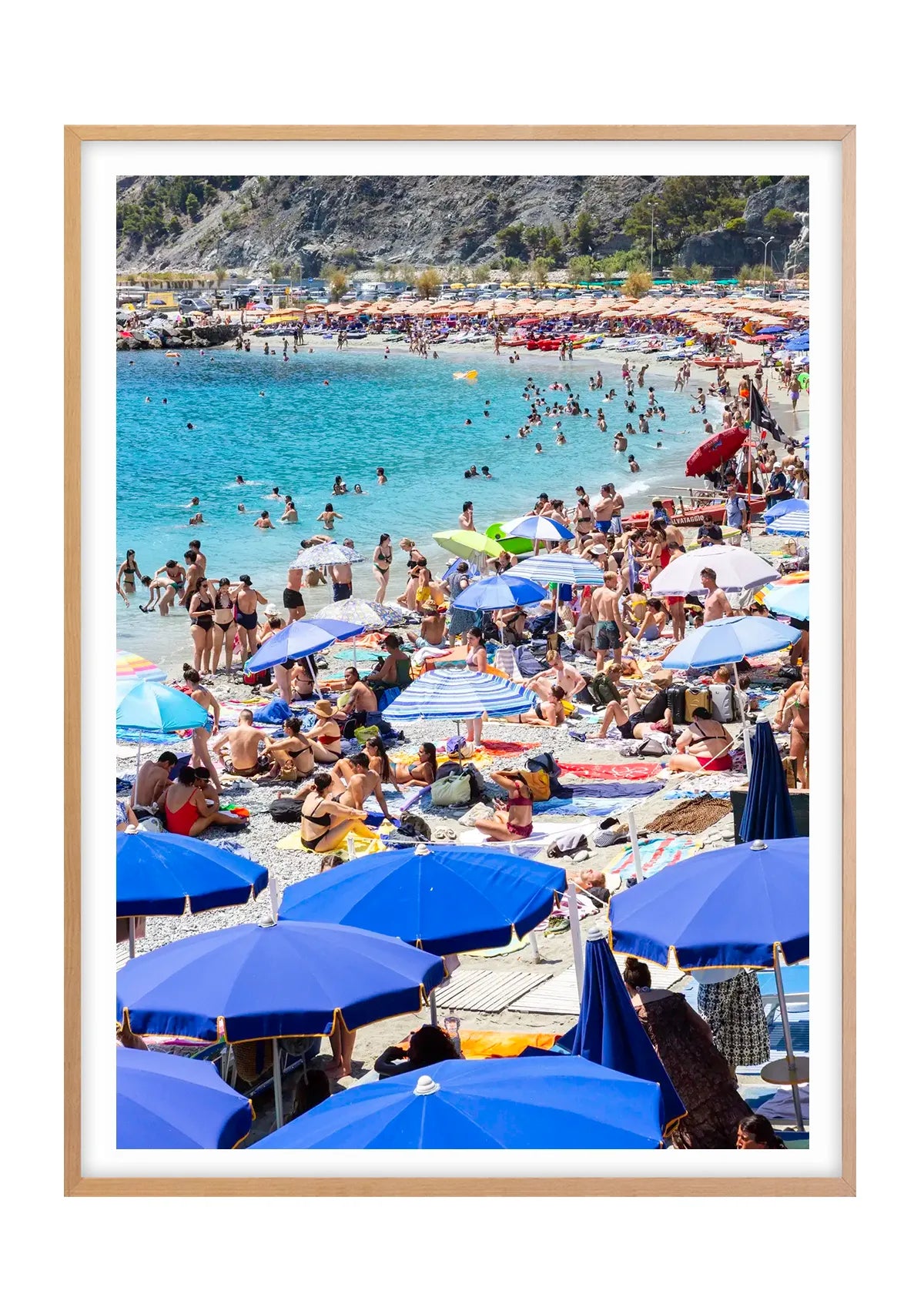 Sea and Stripes, Monterosso, Cinque Terre