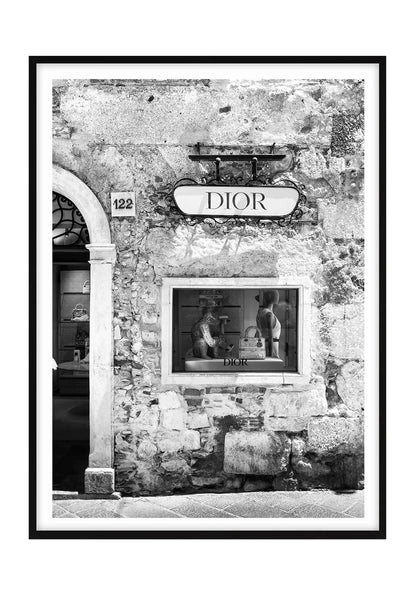 Sicilian Chic Dior Boutique, Taormina, Sicily