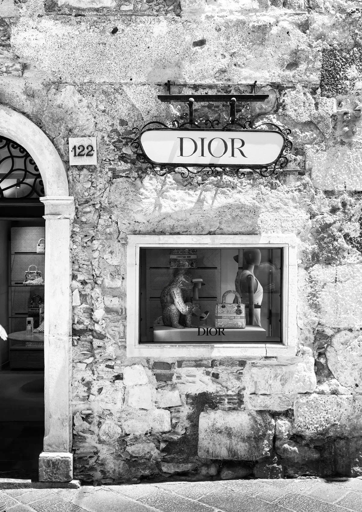 Sicilian Chic Dior Boutique, Taormina, Sicily
