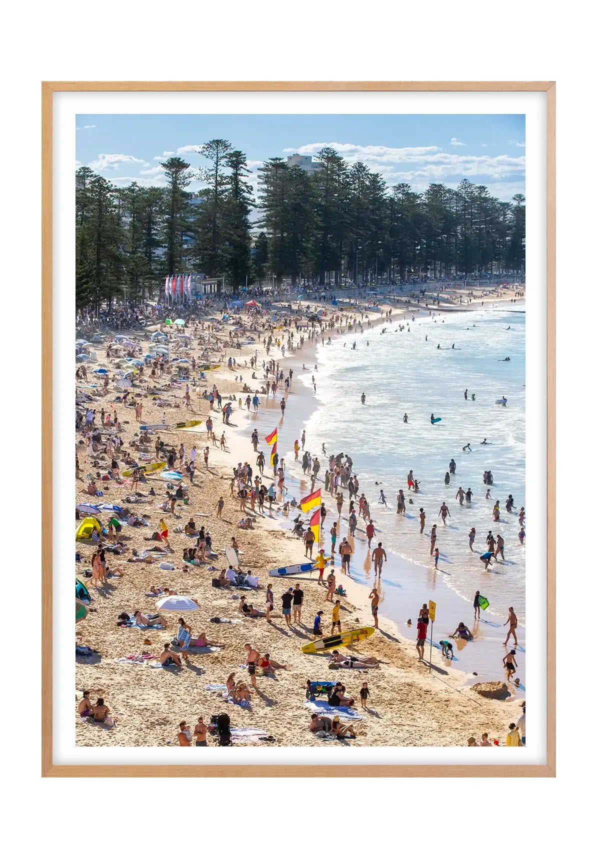 Sun-Soaked and Packed, Manly Beach