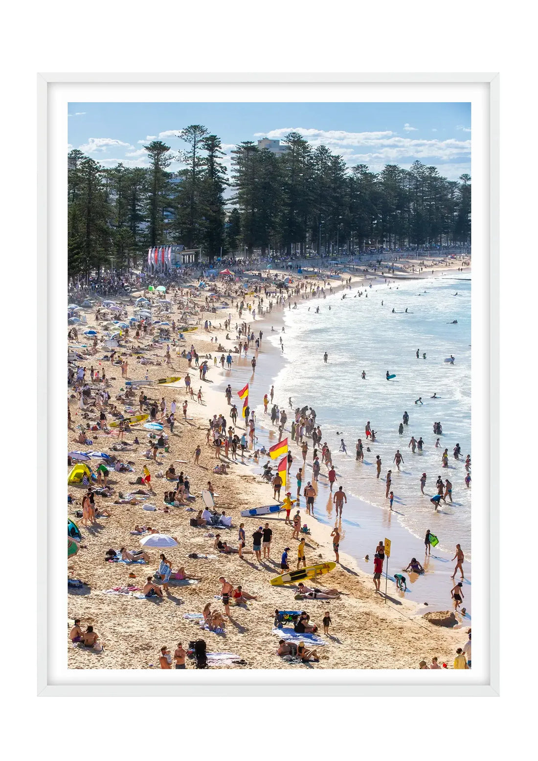 Sun-Soaked and Packed, Manly Beach