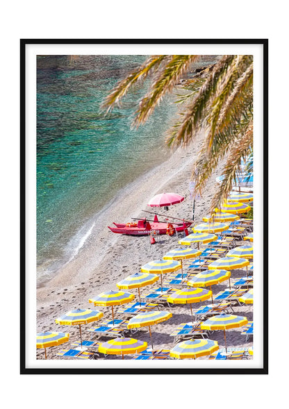Sunbeds Ready, Mazzarò Beach