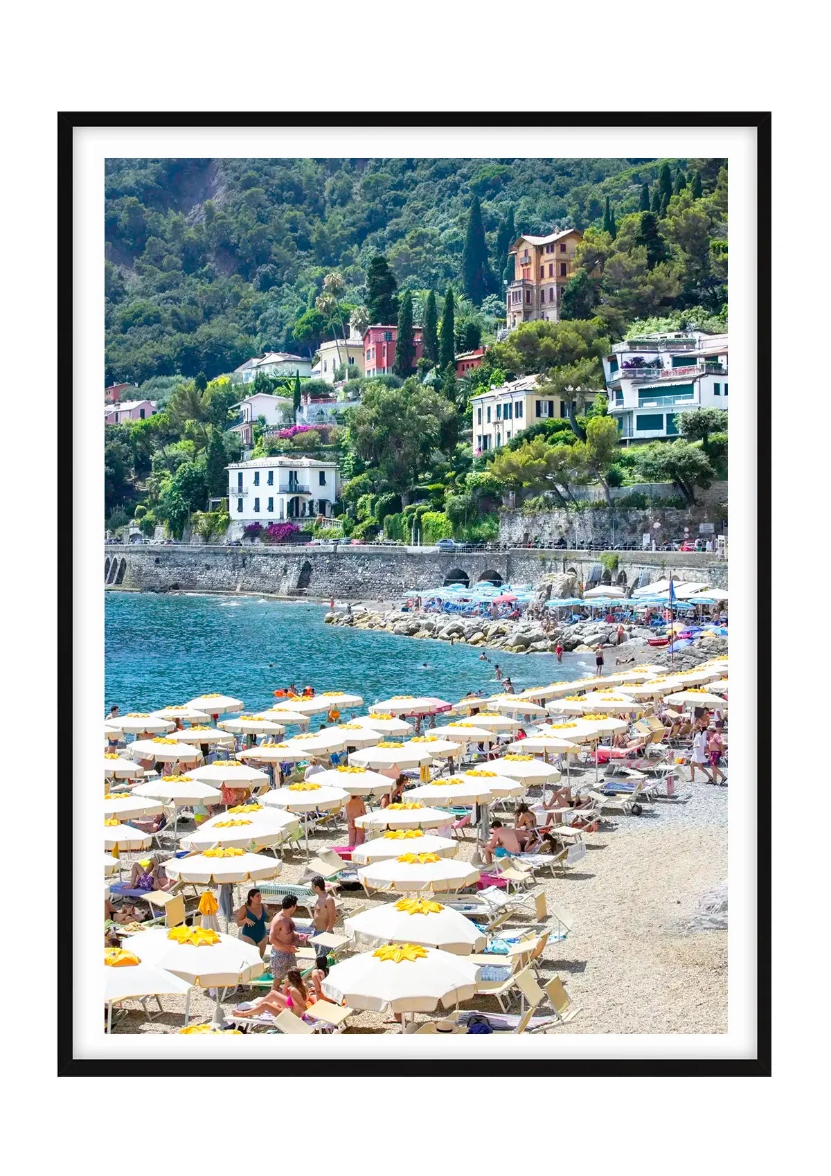 Sunbeds and Villa Views, Santa Margherita