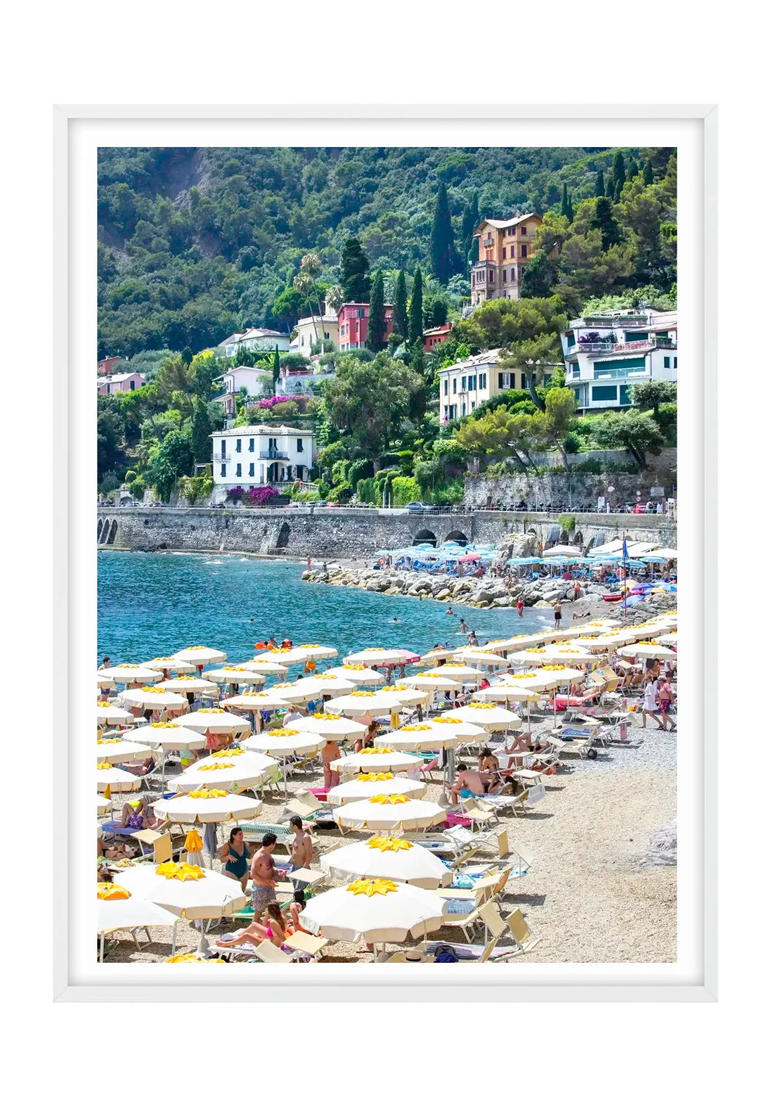 Sunbeds and Villa Views, Santa Margherita