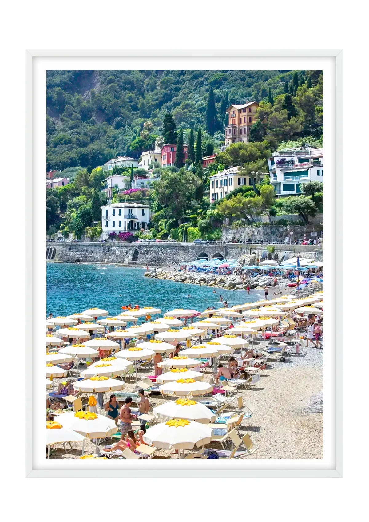Sunbeds and Villa Views, Santa Margherita