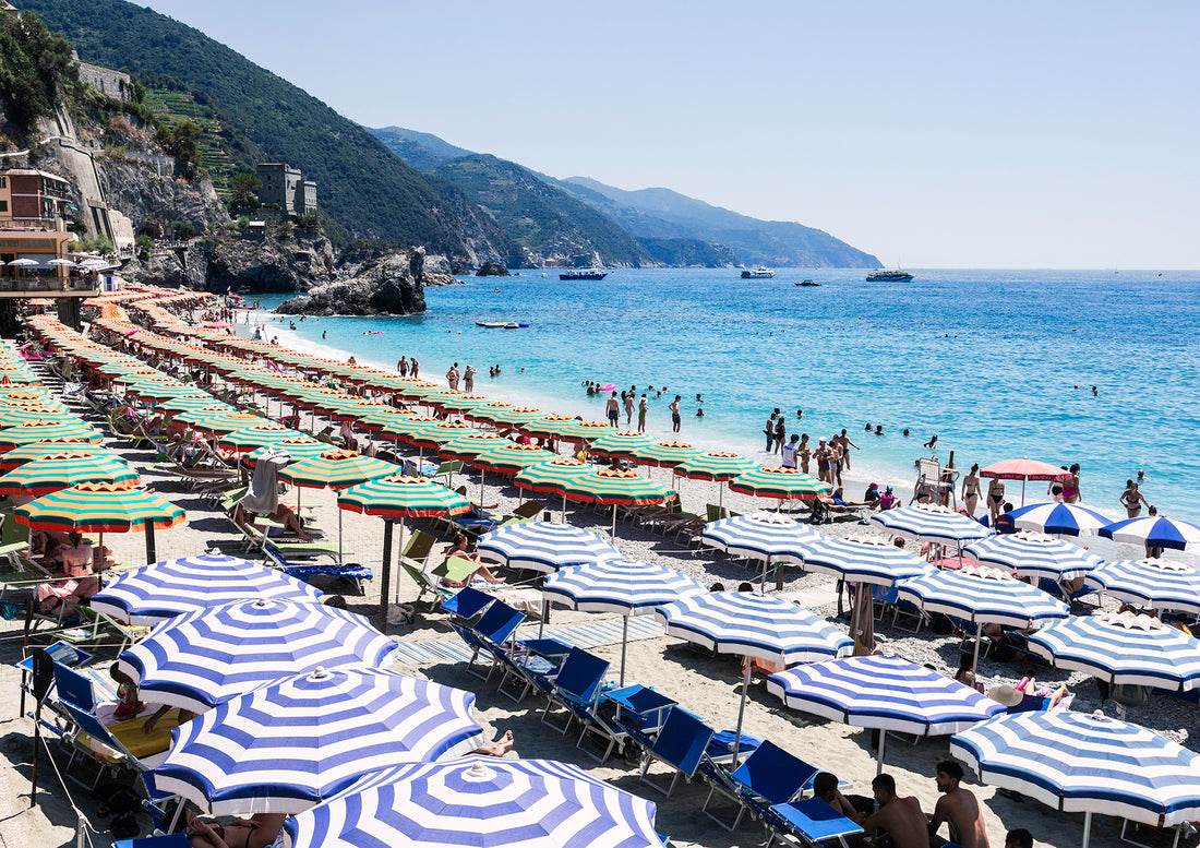 The Colourful Coast, Cinque Terre - Nostalgic Edit - Wall Art Print