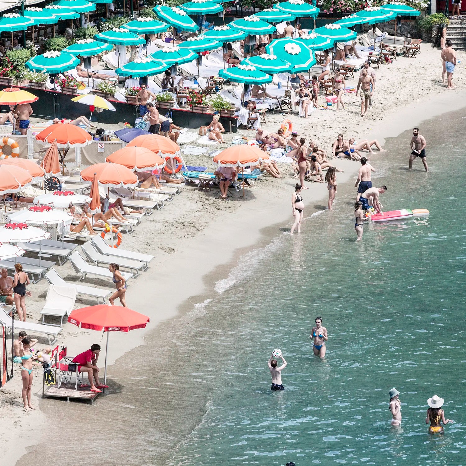 The Hidden Emerald of Portofino Coast, Paraggi, Portofino - Nostalgic Edit - Wall Art Print