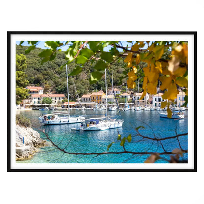 Turquoise Waters of Kioni, Ithaca, Greece