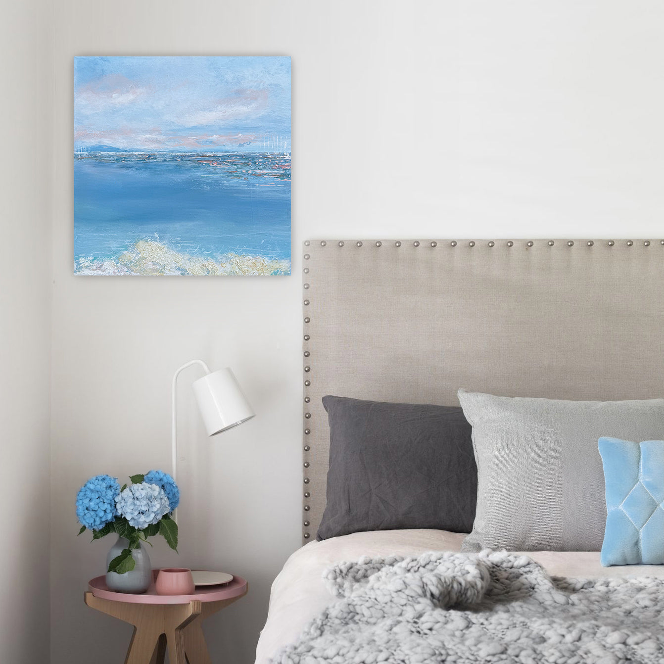 Beyond the Blue - Nancy Louise Original Painting