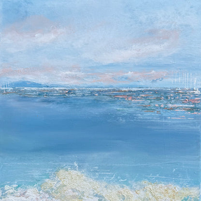 Beyond the Blue - Nancy Louise Original Painting
