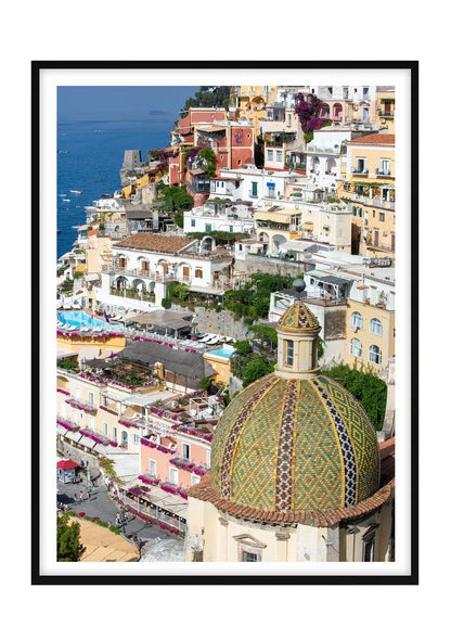 Dome of the Church of Santa Maria Assunta, Positano