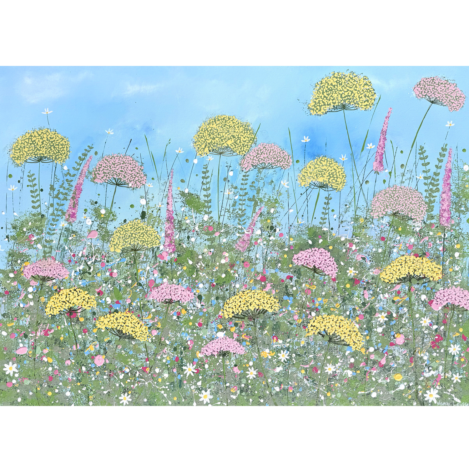 Whispers of Spring - Nancy Louise Original Painting