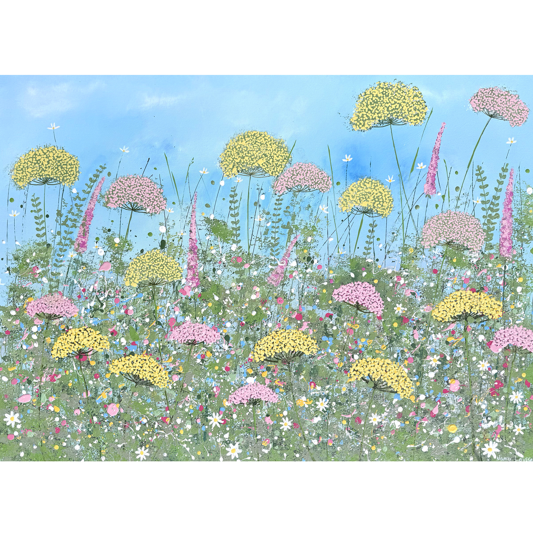 Whispers of Spring - Nancy Louise Original Painting